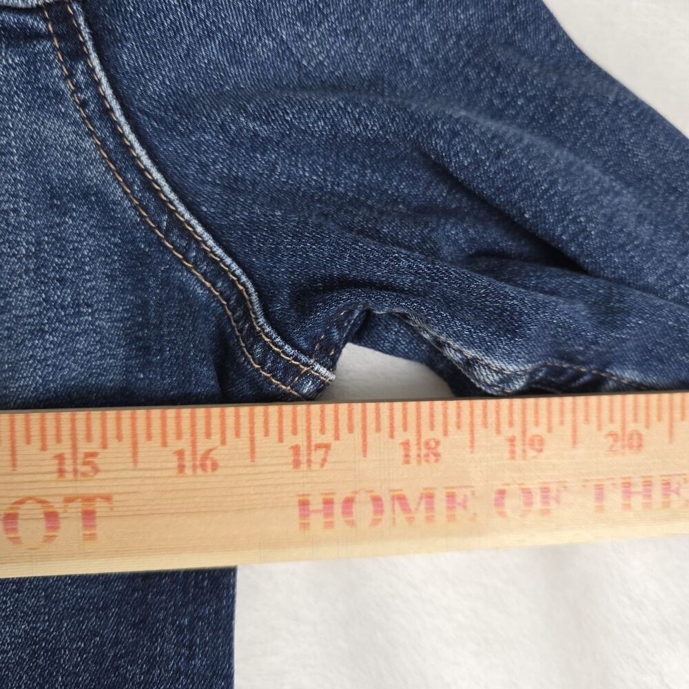 AG Adriano Goldschmied Mirah Denim Jacket Women Small Blue Stretch Jean Trucker - Picture 5 of 8